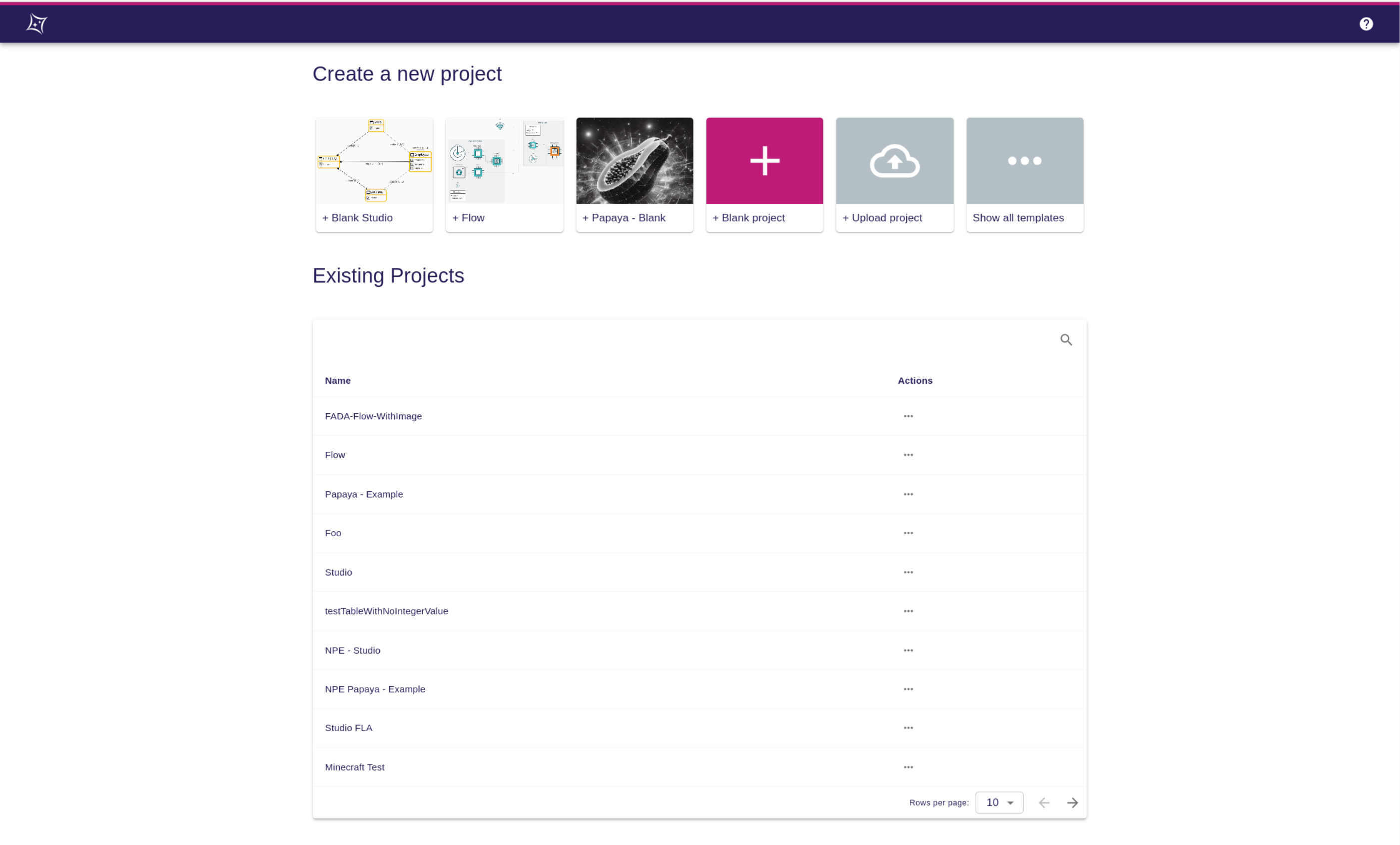 homepage
