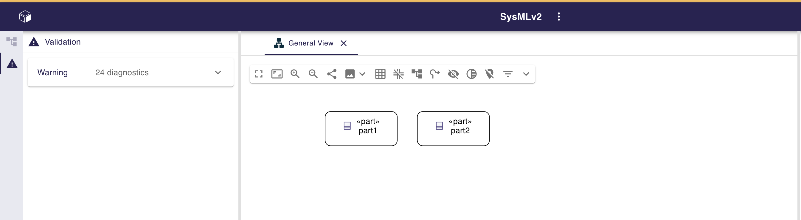 Validation View collapsed