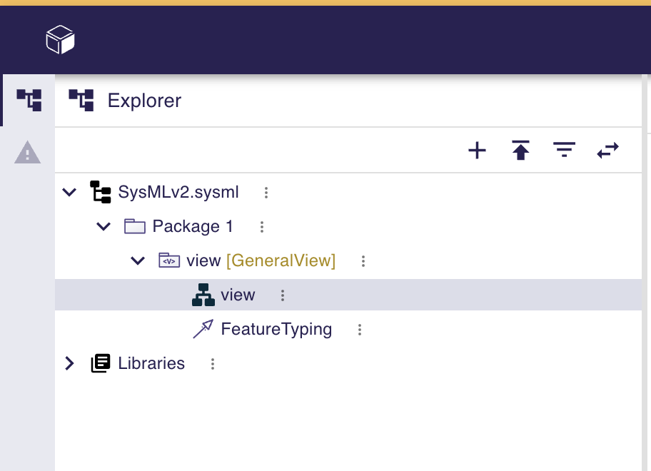 ViewUsage in Explorer View