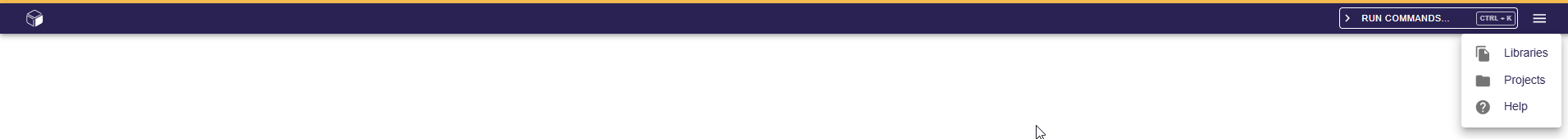 Projects Browser Toolbar