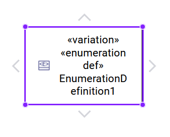 Enumeration definition node before